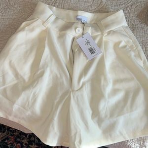 Danielle Bernstein trouser shorts
